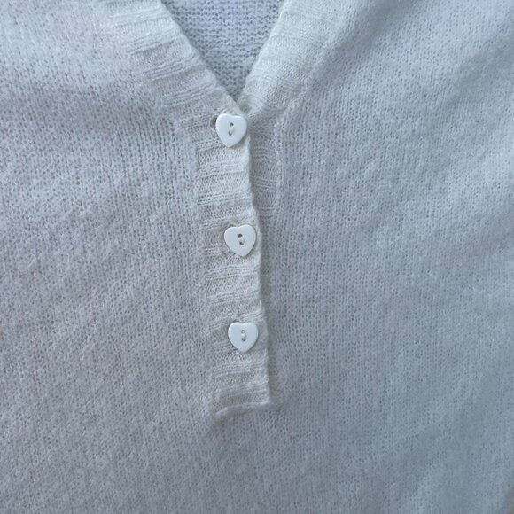 No Boundaries Juniors Cream Stretchy Hooded Knit Sweater Dress Size XL y2k Fall - Picture 3 of 8